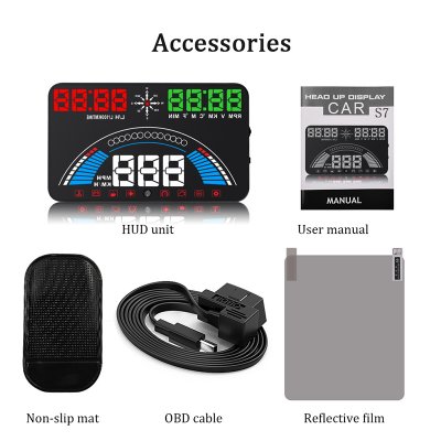 Wind Head up S7 OBD2