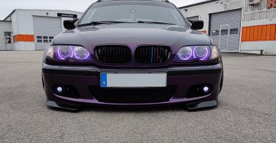 Svarta njurar tricolor BMW E46 Sedan / Touring (2002-2005)