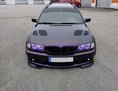 Svarta njurar tricolor BMW E46 Sedan / Touring (2002-2005)