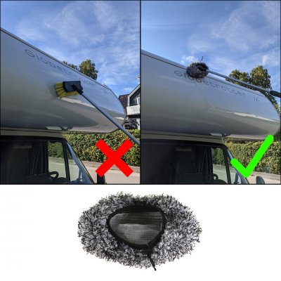 Mr BOB Gloss Protector - Överdrag Tvättborste