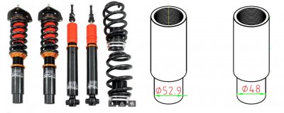 Coilovers SF Racing - Audi A6 C8