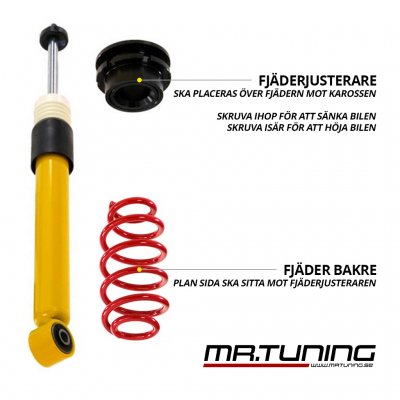 Coilovers SR VW Passat 3C / CC (2005-2014)