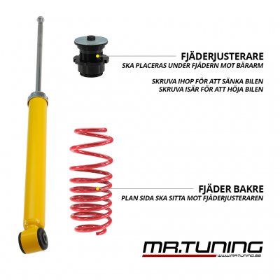 Coilovers SR VW Golf 4 (1997-2003)