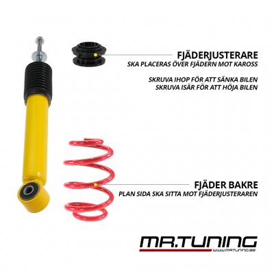 Coilovers SR SAAB 9-3 (2003-2013)