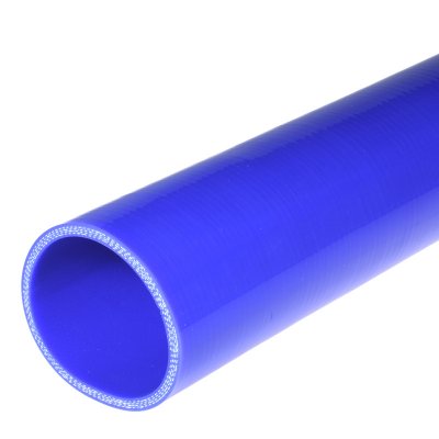 Silikonslang längd 1meter - 76mm (3tum) - Blå