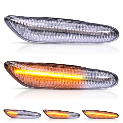 Skärmblinkers Dynamisk Klarglas BMW 1-serie E87 (2004-2011)