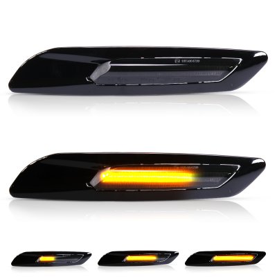 Skärmblinkers Dynamisk Röktonad BMW 3-serie E90 (2006-2010)