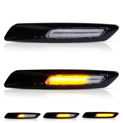 Skärmblinkers Dynamisk Klarglas BMW 5-serie E60 (2004-2010)