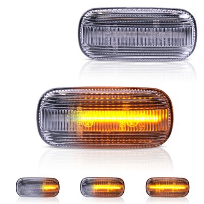 Skärmblinkers Dynamisk Klarglas Audi A3 Hatchback/Sportback 8P (2003-2013)