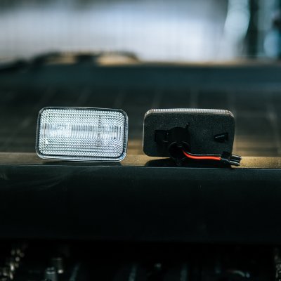 Skärmblinkers Dynamisk Klarglas VW Golf 1 (1974-1993)