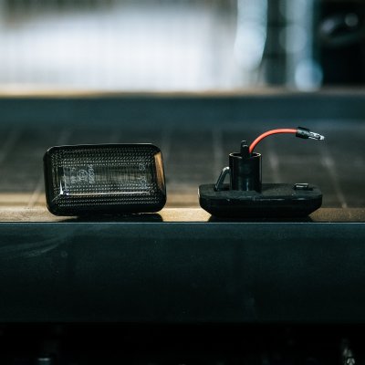 Skärmblinkers Dynamisk Röktonad VW Golf 1 (1974-1993)