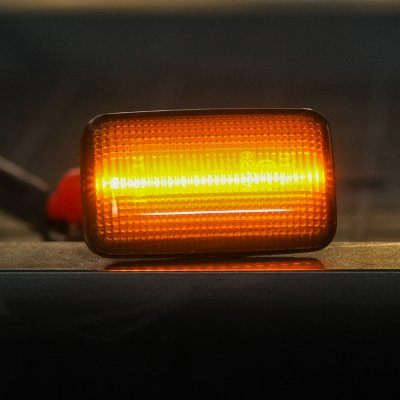 Skärmblinkers Dynamisk Röktonad VW Golf 1 (1974-1993)