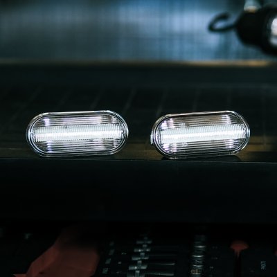 Skärmblinkers Dynamisk Röktonad VW Transporter T5 (2003-2008)