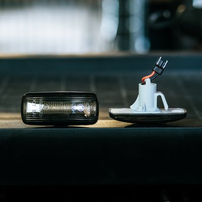 Skärmblinkers Dynamisk Röktonad Audi A6 C5 Sedan (1997-2004)