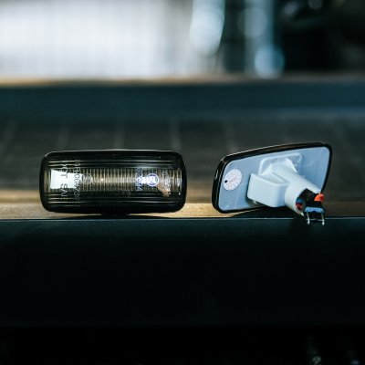 Skärmblinkers Dynamisk Röktonad Audi A6 C5 Sedan (1997-2004)