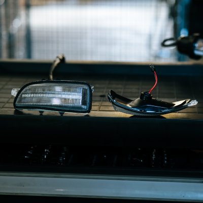 Spegelblinkers Dynamisk Klarglas Volvo C30 (2007-2013)