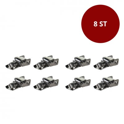 Slangklämsband Gör-Det-Själv Paket (3 meter band + 8 klämmor)