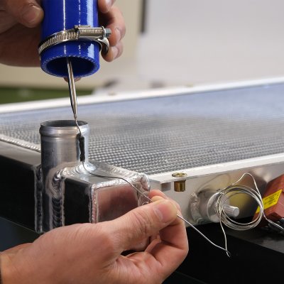 Fläktstyrning elfläkt 12v Justerbart tillslag (nålgivare) (montera i kylarslang eller cellpaket)