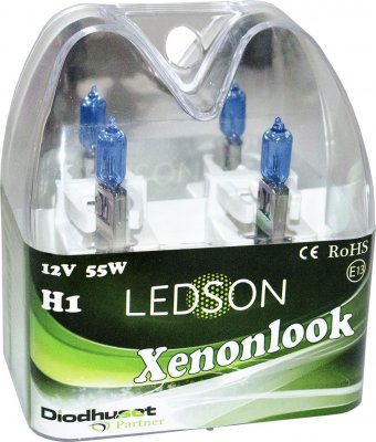 Strålkastarlampor xenon-look H1