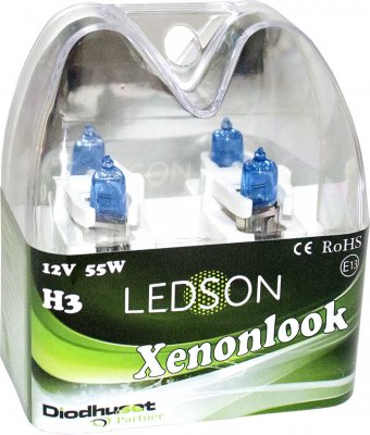 Strålkastarlampor xenon-look H3