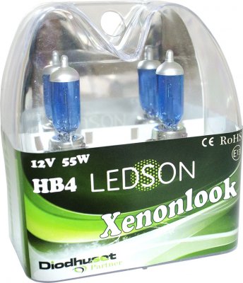 Strålkastarlampor xenon-look HB4 / 9006