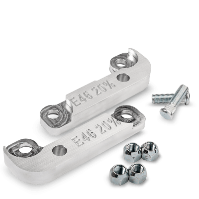 Styrvinkel adapter - BMW E46