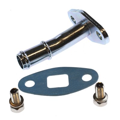 Oljeretur Turbo Slanganslutning (C/C 38mm) Garrett GT25 / GT28 / GT30 / GT35