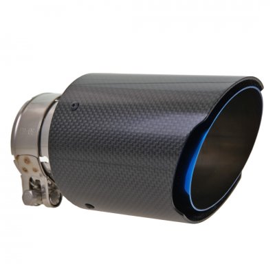 Utblås rostfritt kolfiber