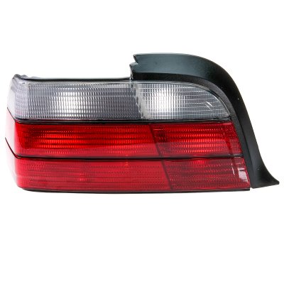 Baklampor röd/vita BMW 3-serie E36 coupe / cab (1991-1998)