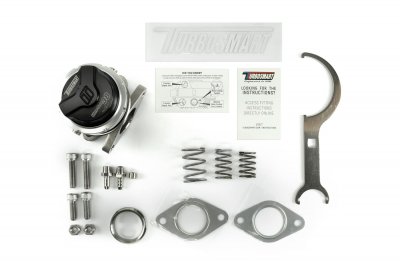Turbosmart WG38 Ultragate Gen V 38mm (14psi fjäder) (Svart) Extern wastegate