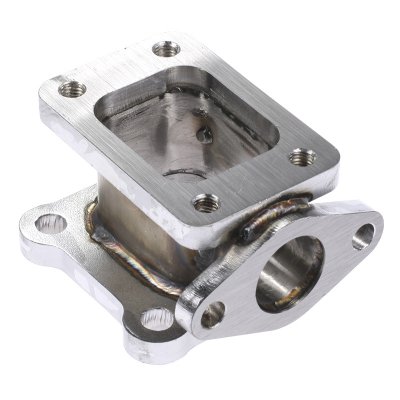 Turboadapter T3 / T4 wastegate utgång / Rak