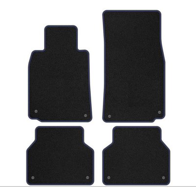 Tygmatta Mr Tuning Premium (blå stygn) - BMW 5-serie E39 Sedan / Touring (1996-2004)