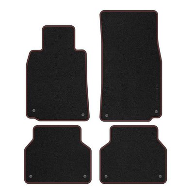 Tygmatta Mr Tuning Premium (röda stygn) - BMW 5-serie E39 Sedan / Touring (1996-2004)
