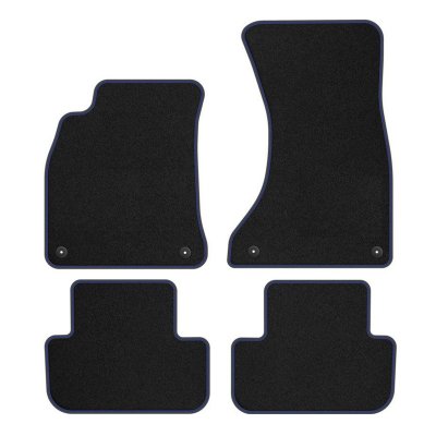 Tygmatta Mr Tuning Premium (blå stygn) - Audi A5 Sportback (B8) (2007-2016)