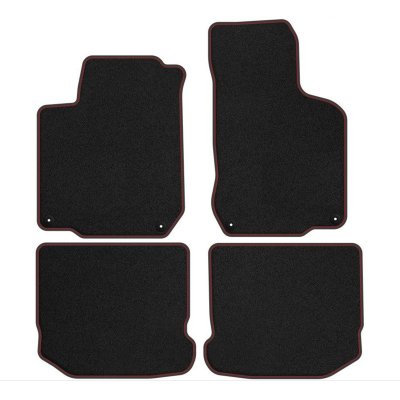 Tygmatta Mr Tuning Premium (röda stygn) - VW Golf 4 (1997-2003)