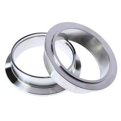 2.25" v-band fläns (Hane) Rostfritt Quick Release