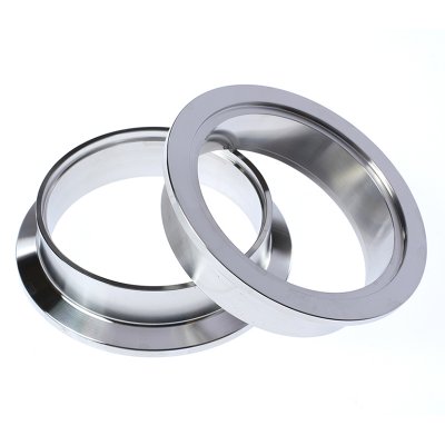 3.25" v-band set Rostfritt Quick Release