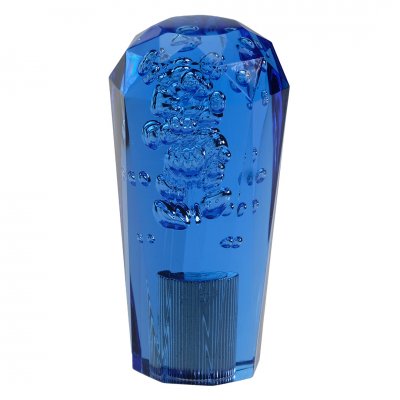 Växelknopp Diamond Bubbles 10cm Blå