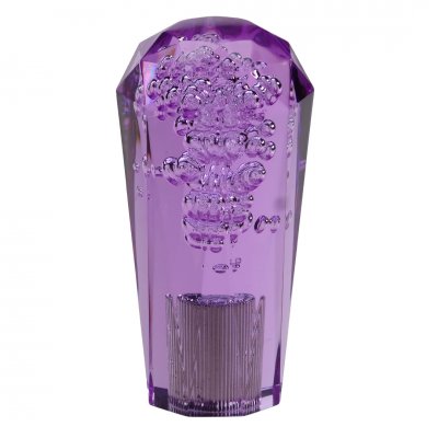 Växelknopp Diamond Bubbles 10cm Lila