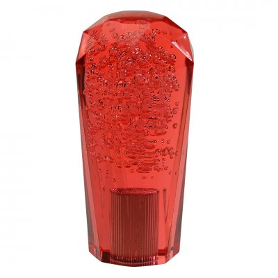 Växelknopp Diamond Bubbles 10cm Röd