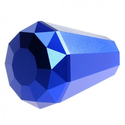 Växelknopp Diamant Blå