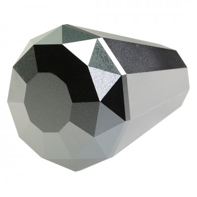 Växelknopp Diamant Silver