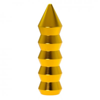Växelknopp Spike Guld