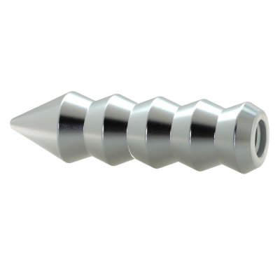 Växelknopp Spike Silver