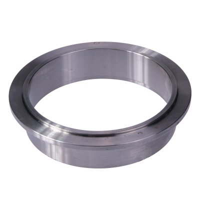 3" v-band fläns (Hane) Svartstål Quick Release