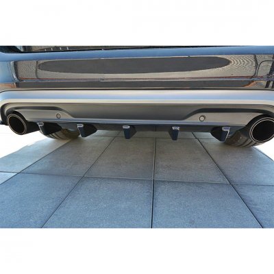 Bakre diffusor blanksvart Volvo V60 Polestar Facelift (2014-2018)