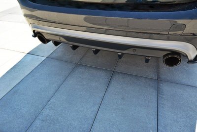 Bakre diffusor blanksvart Volvo V60 Polestar Facelift (2014-2018)