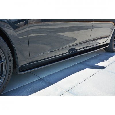 Sidokjolar diffusor blanksvart Volvo V60 Polestar Facelift (2014-2018)