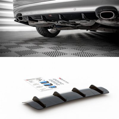 Bakre diffusor blanksvart Volvo V70 fas2 (2008-2013)