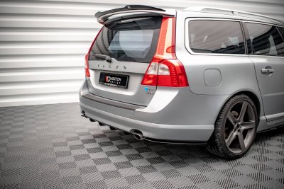 Bakre diffusor blanksvart Volvo V70 fas2 (2008-2013)